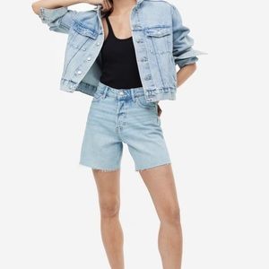 H&M 90’s cutoff high waste short - size 4 - new with tags